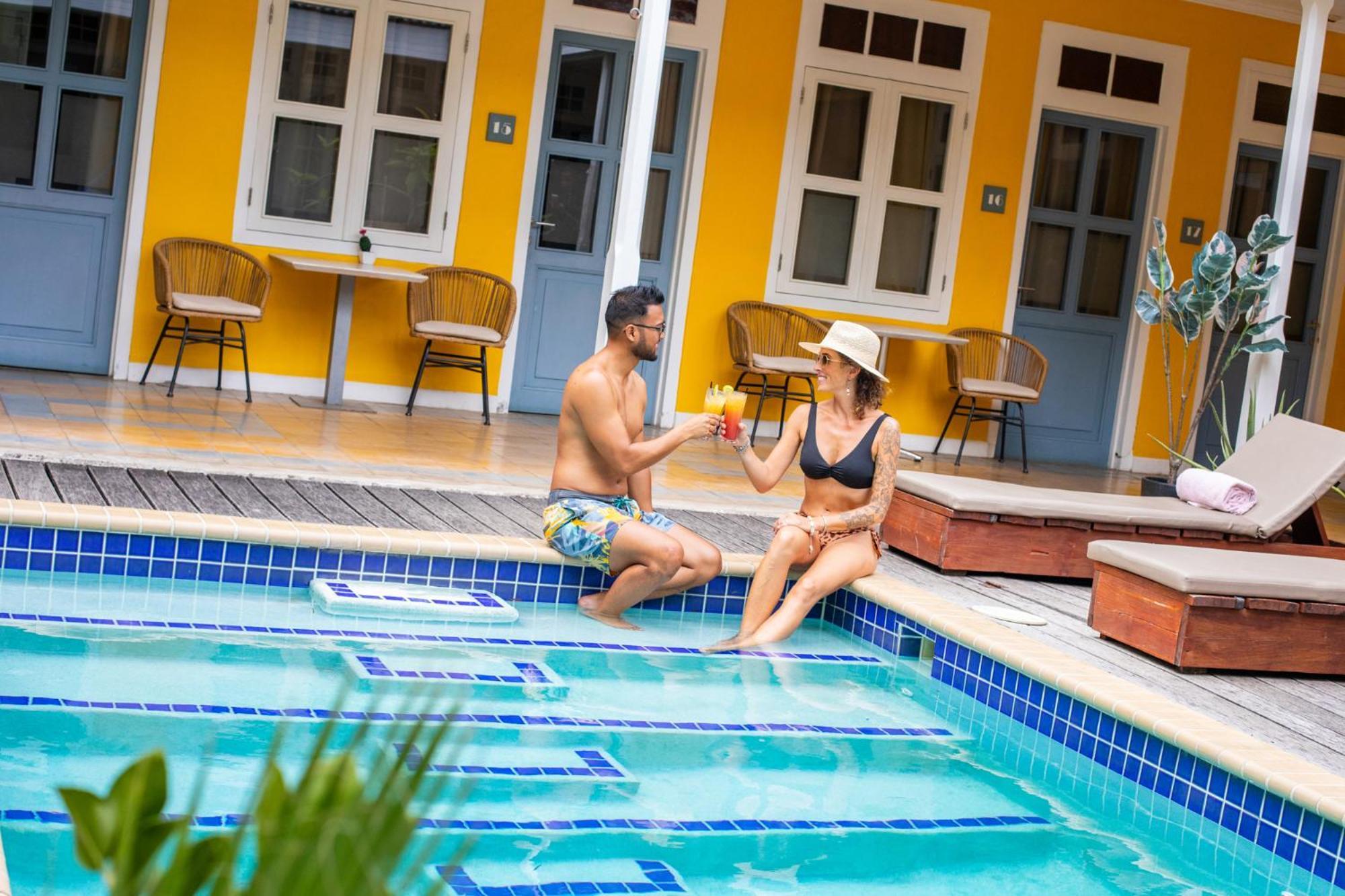 Boho Bohemian Boutique Hotel Willemstad Bagian luar foto